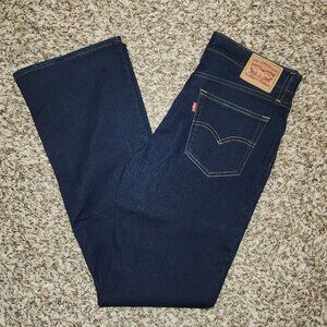 Levi’s 725 High Rise Bootcut Jeans Dark Wash W29 L32 NWOT